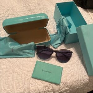 4 Authentic Tiffany & Co. Sunglasses with Signature Blue Case